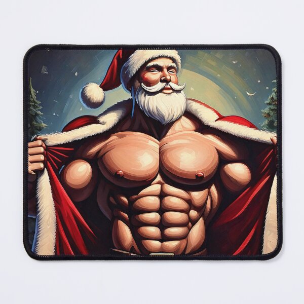 Item preview, Modern Sexy Santa Claus designed and sold by ArtFactoryAI.
