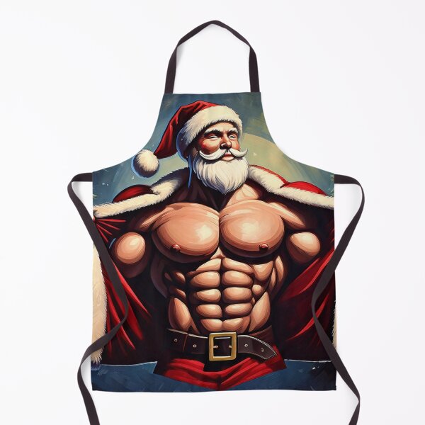 Item preview, Modern Sexy Santa Claus designed and sold by ArtFactoryAI.