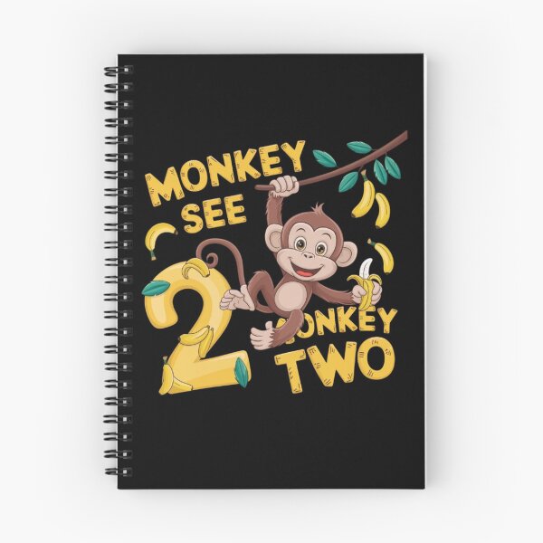 Item preview, Kids 2 Years Old Monkey Party Themes 2nd Birthday designed and sold by SztylishDesigns.