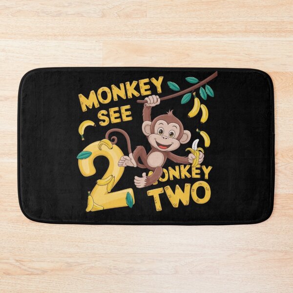 Item preview, Kids 2 Years Old Monkey Party Themes 2nd Birthday designed and sold by SztylishDesigns.