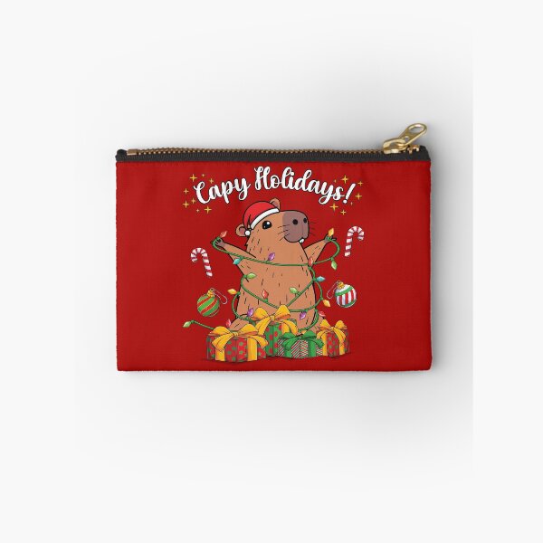 Item preview, Capybara ready for the Holidays, Capy Holidays designed and sold by OhBoyLoveIt.