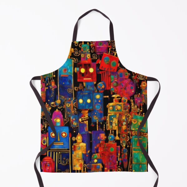Item preview, Abstract Robot Art designed and sold by TheDarkWardrobe.