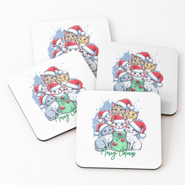 Item preview, Merry Catmas Funny Christmas designed and sold by OskarArts.