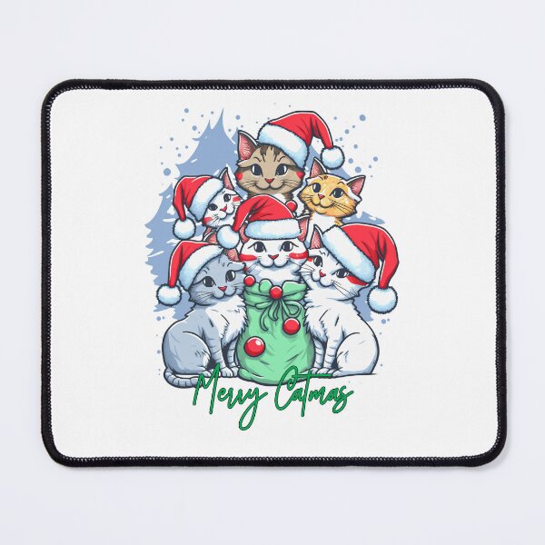 Item preview, Merry Catmas Funny Christmas designed and sold by OskarArts.