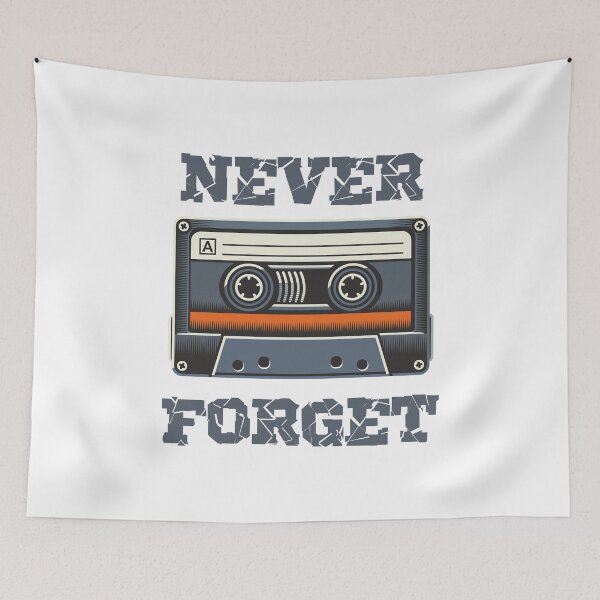 Item preview, Vintage Mixtape - Never Forget the Classics designed and sold by lxmag.