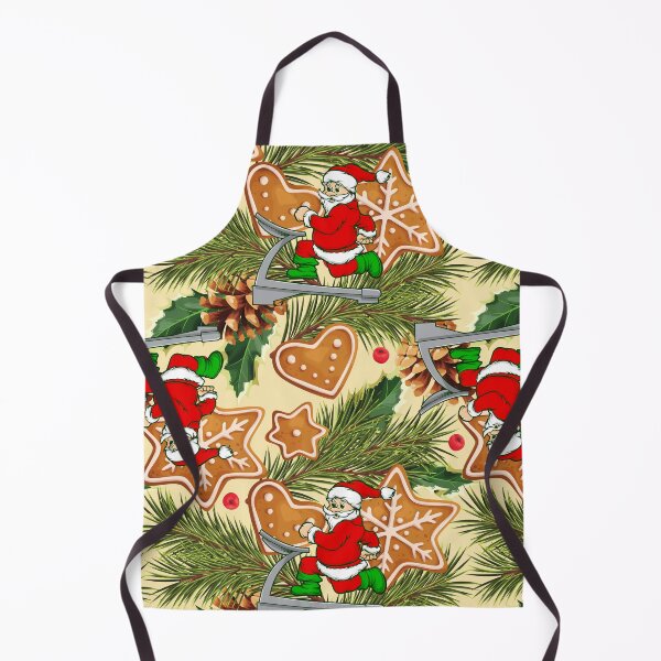 Item preview, funny christmas treadmill santa cookies designed and sold by Gossip Rag.