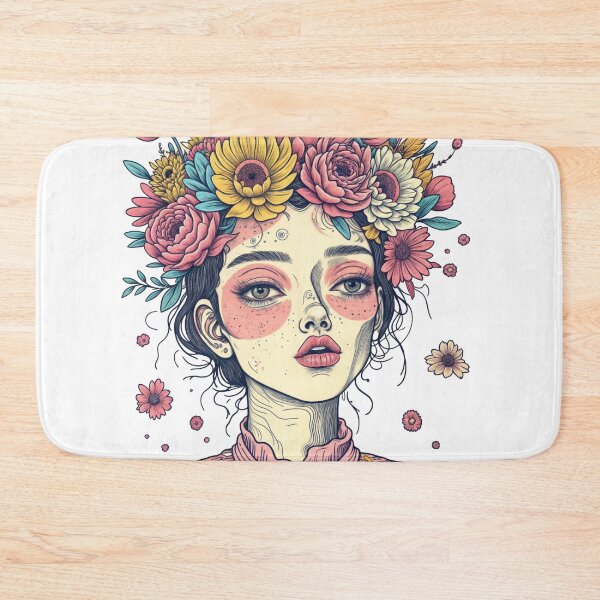 Item preview, T-Shirt Design Trending: FLOWER GIRL designed and sold by ForeverPrintsOK.