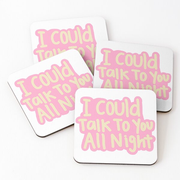 Item preview, I could talk to you all night designed and sold by createdbysydd.