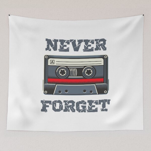 Item preview, Analog Nostalgia - Never Forget Cassette Tape designed and sold by lxmag.