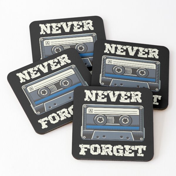 Item preview, 80s Retro - Never Forget Mixtape Design designed and sold by lxmag.