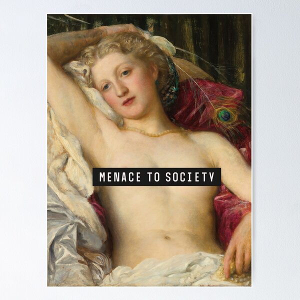 Item preview, Menace to Society designed and sold by OhFineArt.
