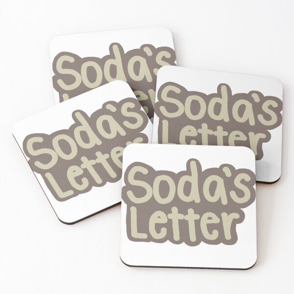 Item preview, Sodas letter designed and sold by createdbysydd.
