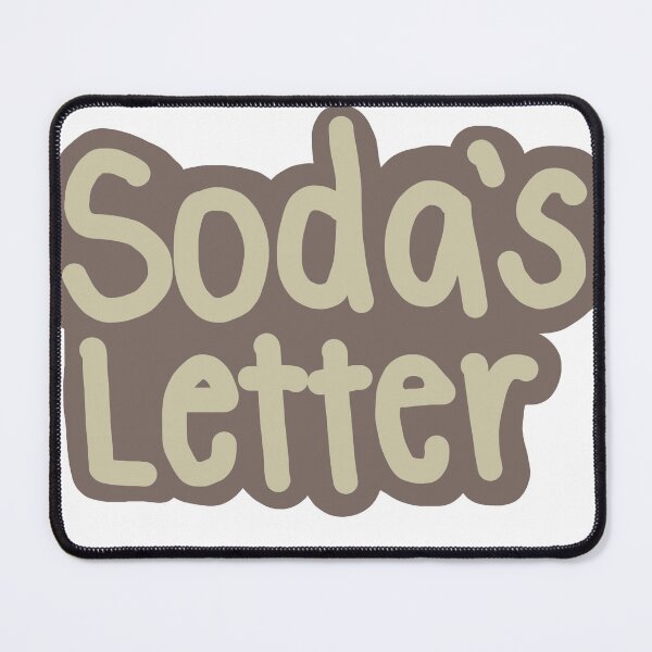 Item preview, Sodas letter designed and sold by createdbysydd.