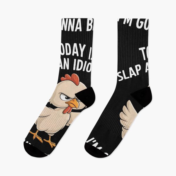 Item preview, Today Is Slap An Idiot Day I'm Gonna Be Busy Funny Quote designed and sold by PupnkittyMania ⭐⭐⭐⭐⭐.