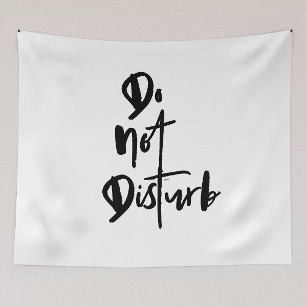 Item preview, Do Not Disturb designed and sold by MagpieMuddles.