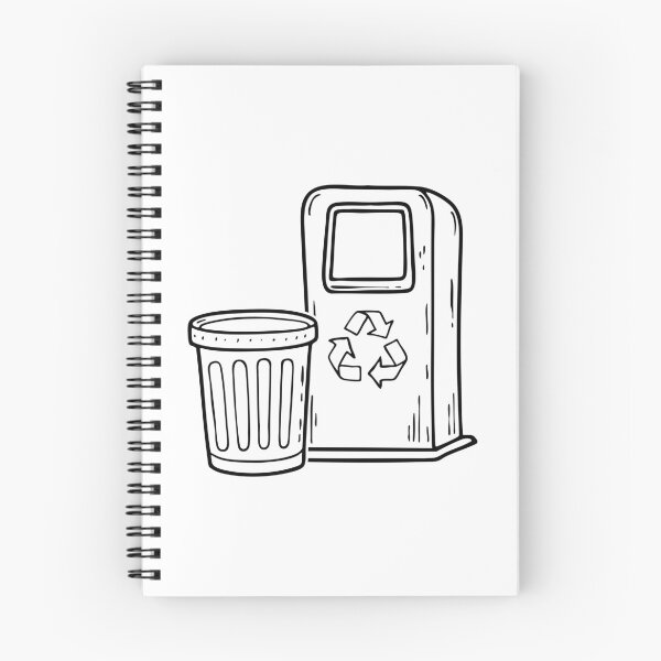 Item preview, a Bin Sitting Beside a Recycling Station designed and sold by rasagamastore.