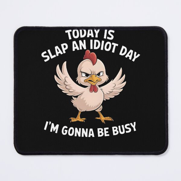 Item preview, Funny Chicken Cartoon with Hilarious Quote designed and sold by PupnkittyMania ⭐⭐⭐⭐⭐.