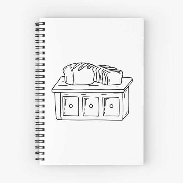 Item preview, Illustration of Bread Cooling on a Bakery Counter designed and sold by rasagamastore.