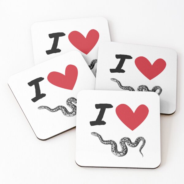 Item preview, I Love Snakes designed and sold by Kindred & Thistle.