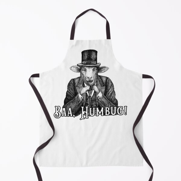 Item preview, Baa, Humbug! Scrooge the sheep is back with his usual message. designed and sold by Varlo.