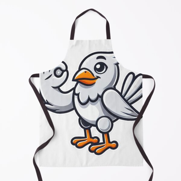 Item preview, Cartoon Bird in Gray Tones designed and sold by hassanimarket7.