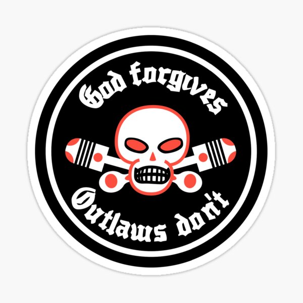 Item preview, Outlaws Motorcycle Club Biker  designed and sold by The Junto Shop.