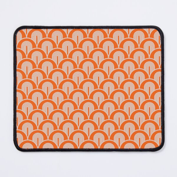 Item preview, Orange scallop pattern designed and sold by VictoriaP79.