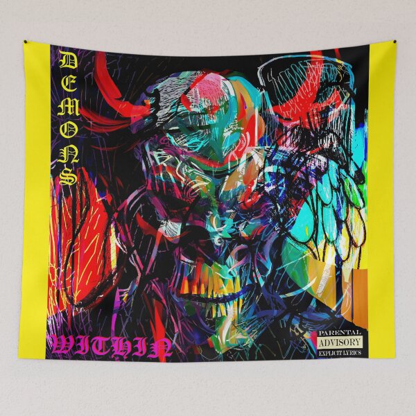 Item preview, Demons Within Heavy Metal Album Art designed and sold by AdkinsProvince.