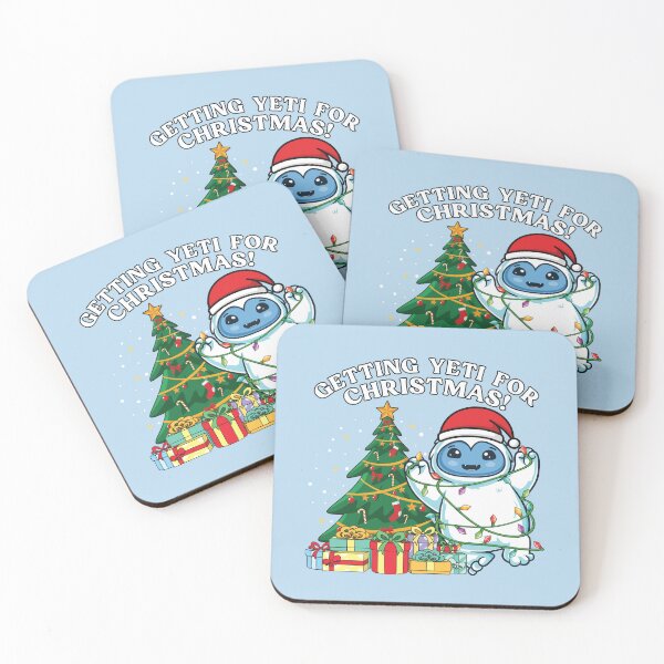 Item preview, Cute Kawaii Christmas Yeti getting ready for Christmas  designed and sold by OhBoyLoveIt.