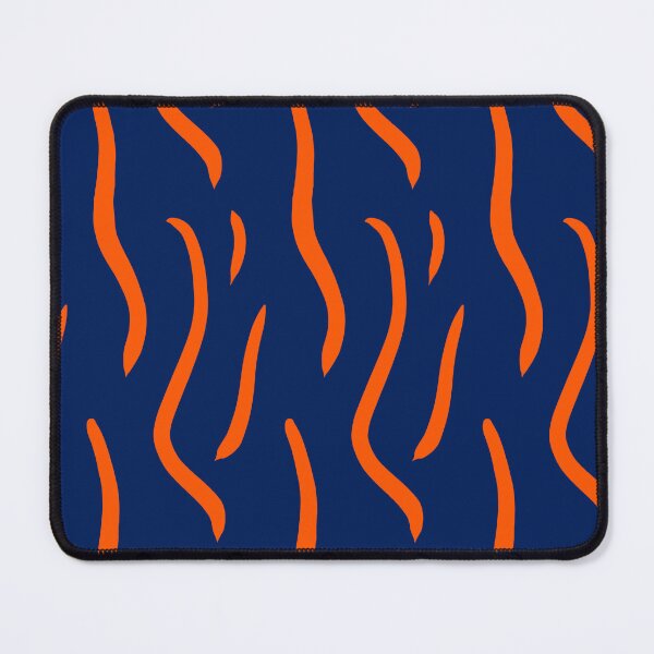 Item preview, Funky Lines Pattern Blue and Orange designed and sold by Leufia.
