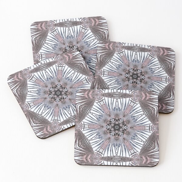Item preview, PAUSE 2 WONDER - NATURE INSPIRED Boho Pink Tropical Aesthetic #134b Kaleidography | Nature Photography Symmetry Art Fusion - ashrawArt Divine Design designed and sold by ashrawArt Designer Boutique Art.