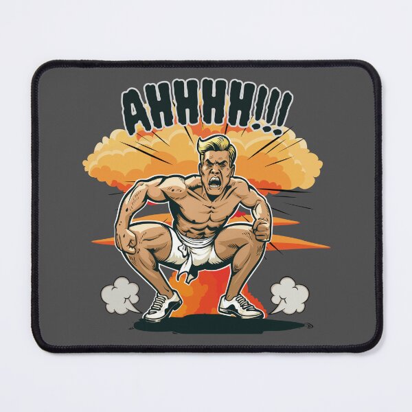 Item preview, RAGE! ANGERY MAN FUMING MAD CRAZY SCREAMING designed and sold by NikoDeeko.