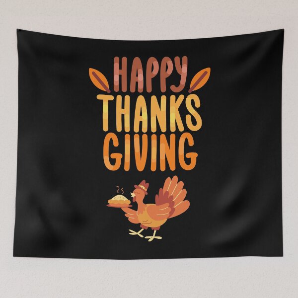 Item preview, Happy Thanksgiving! Festive Autumn Design designed and sold by GusiaTreasures.