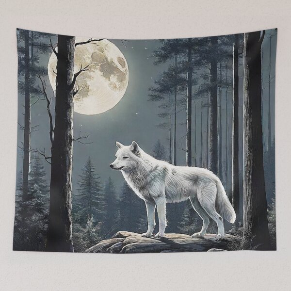 Item preview, silver wolf designed and sold by OpraOpra.