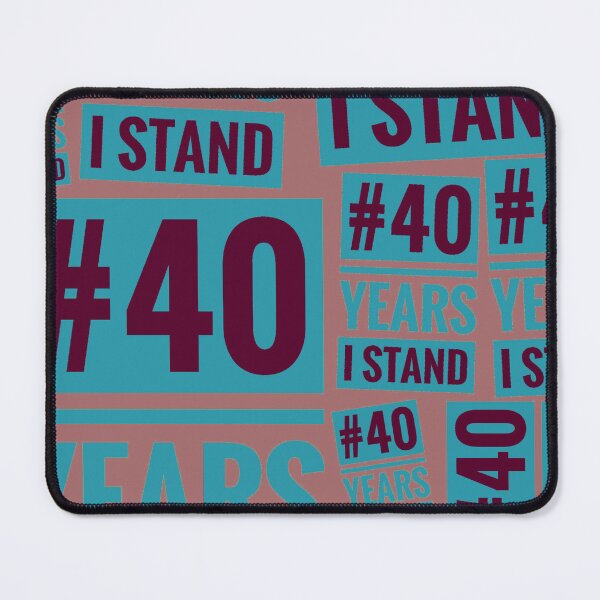 Item preview, #40YEARSISTAND - (Purples & Blue) designed and sold by kinkatstyle.