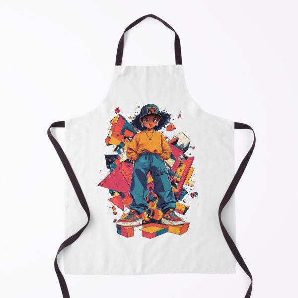 Item preview, 90s Cartoon Girl in Streetwear with Bold Style designed and sold by Jasava Shop.