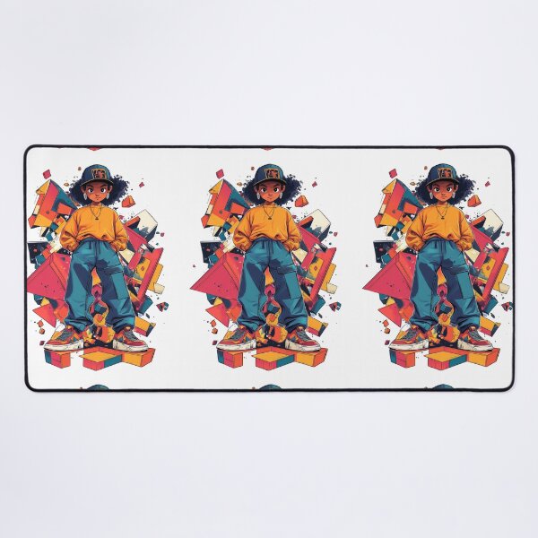 Item preview, 90s Cartoon Girl in Streetwear with Bold Style designed and sold by Jasava Shop.