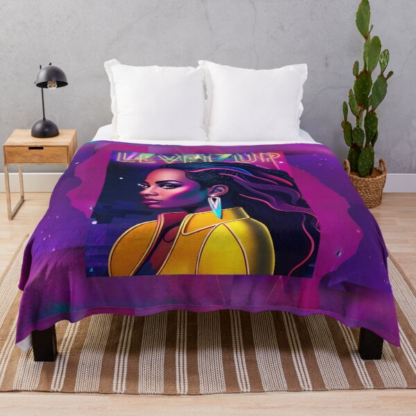 Item preview, Fabulous Woman Glamorous Pink Neon Retro Level Up designed and sold by Melan Designs.