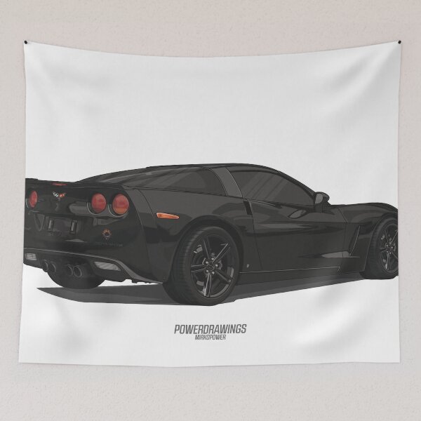 Item preview, Chevrolet Corvette C6 designed and sold by POWERDRAWINGS.