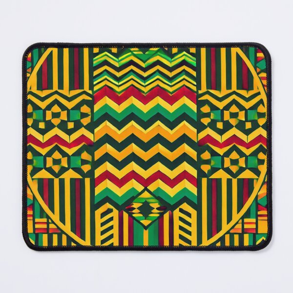Item preview, Ghanaian Kente Pattern, Geometric shapes, African Artwork, Roots art,  designed and sold by Afrocarribe.