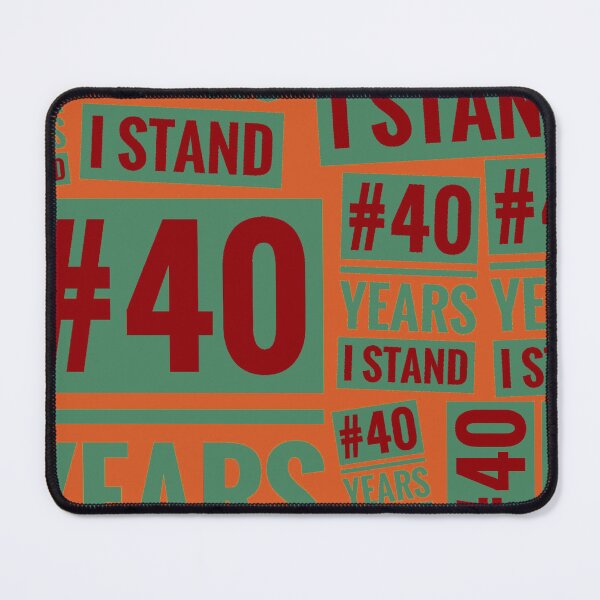 Item preview, #40YEARSISTAND - 40 YEARS I STAND (Red, Orange, Green) designed and sold by kinkatstyle.