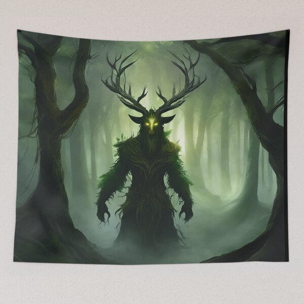 Item preview, Leshy In The Woods designed and sold by SeykaArt.