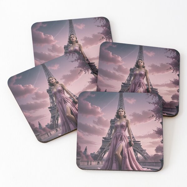 Item preview, Parisian Grace – Elegant Woman in Glamourous Paris Setting designed and sold by daila70.