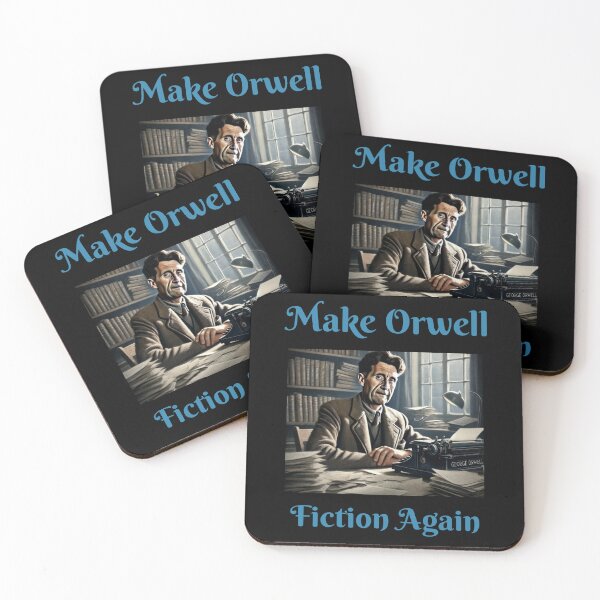 Item preview, Make Orwell Fiction Again - A 1984 Tribute designed and sold by PowerfulPrinted.