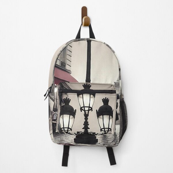 Item preview, Romantic Paris Stroll – Eiffel Tower and Parisian Charm in Black & White designed and sold by daila70.
