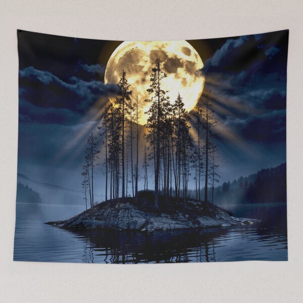 Item preview, Moonlit Island designed and sold by Exodoi.