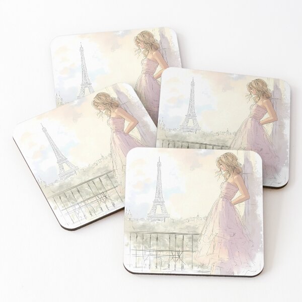 Item preview, Paris Chic Elegance – Parisian Glamour Art Featuring an Elegant Woman in Paris designed and sold by daila70.