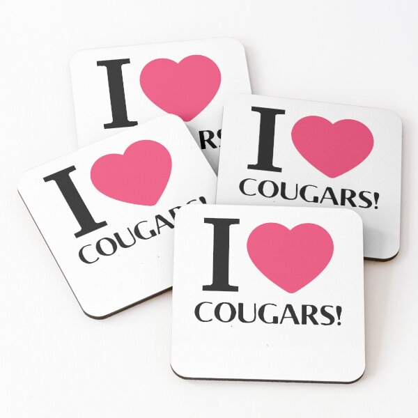 Item preview, I heart Cougars.  designed and sold by NicMacTees.