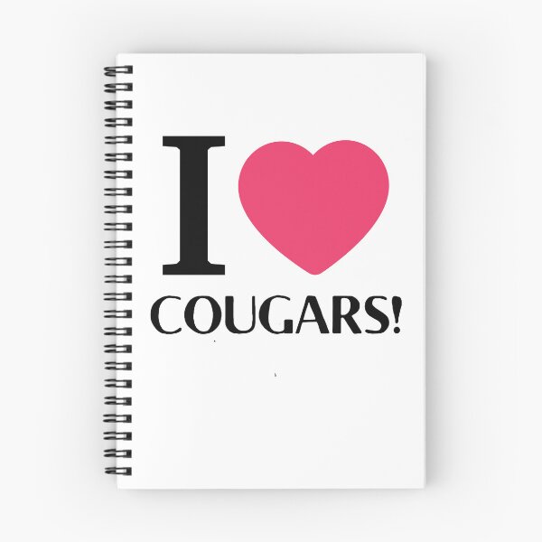 Item preview, I heart Cougars.  designed and sold by NicMacTees.
