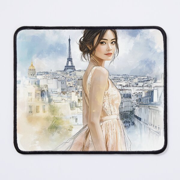Item preview, Paris: Parisian Chic Elegance - Soft Pastel  designed and sold by daila70.